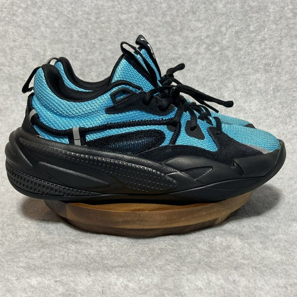 Puma Shoes Kids Boys Size 5 5C J Cole RS Dreamer 194166-21 Blue Casual Sneakers